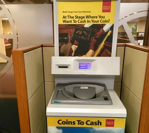 does wells fargo bank have a coin counter